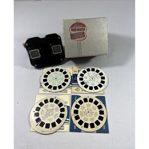 Vintage Sawyer's View-Master Model C with Original Box & Reel Sets (3458)